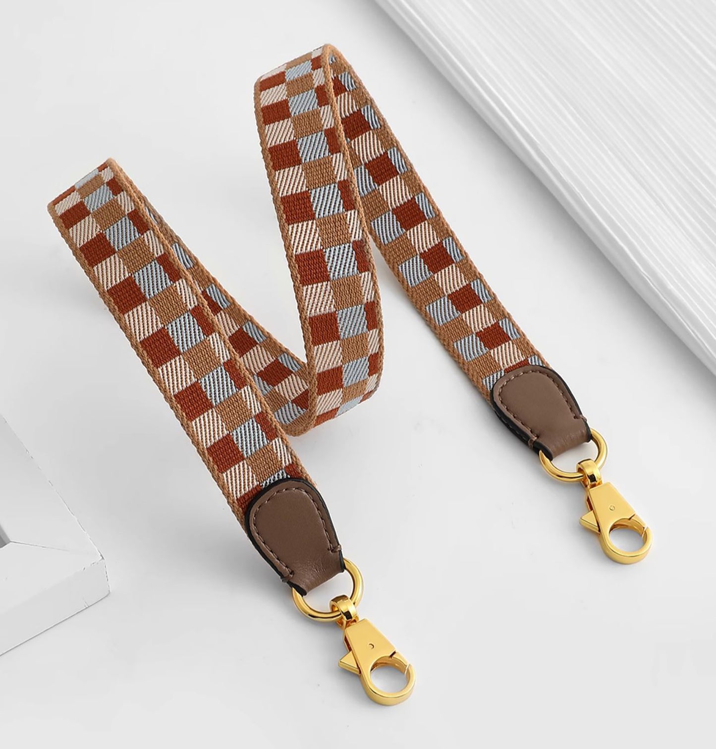 Crossbody bag strap,Guitar strap,Fashion bag strap for women bag,2.5cm colours Canvas with round Loop shoulder bag strap for Evelyn bag