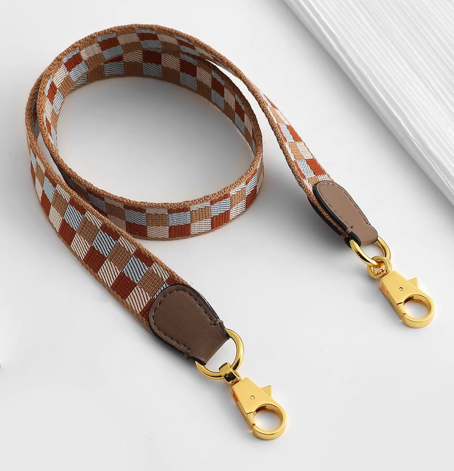 Crossbody bag strap,Guitar strap,Fashion bag strap for women bag,2.5cm colours Canvas with round Loop shoulder bag strap for Evelyn bag