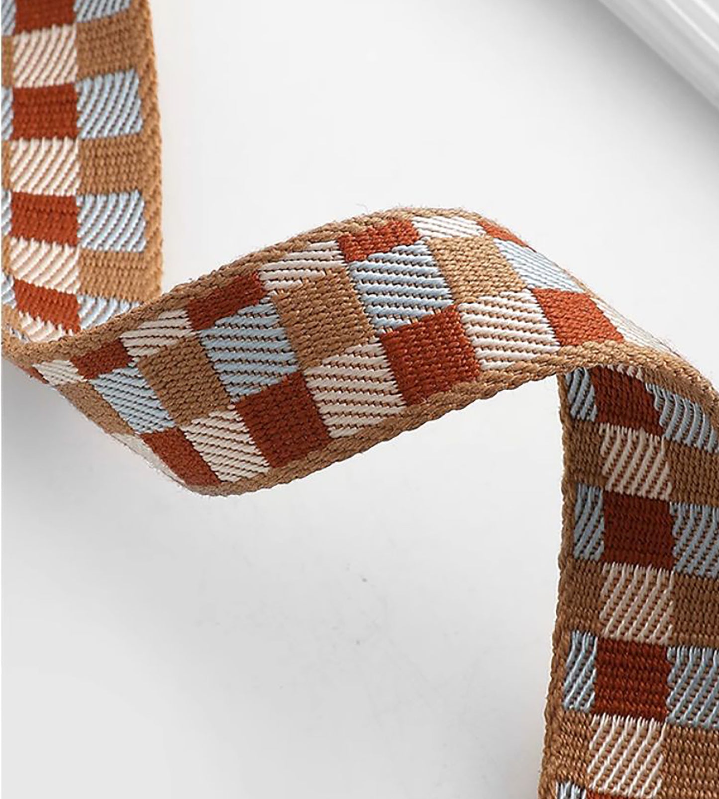 Crossbody bag strap,Guitar strap,Fashion bag strap for women bag,2.5cm colours Canvas with round Loop shoulder bag strap for Evelyn bag