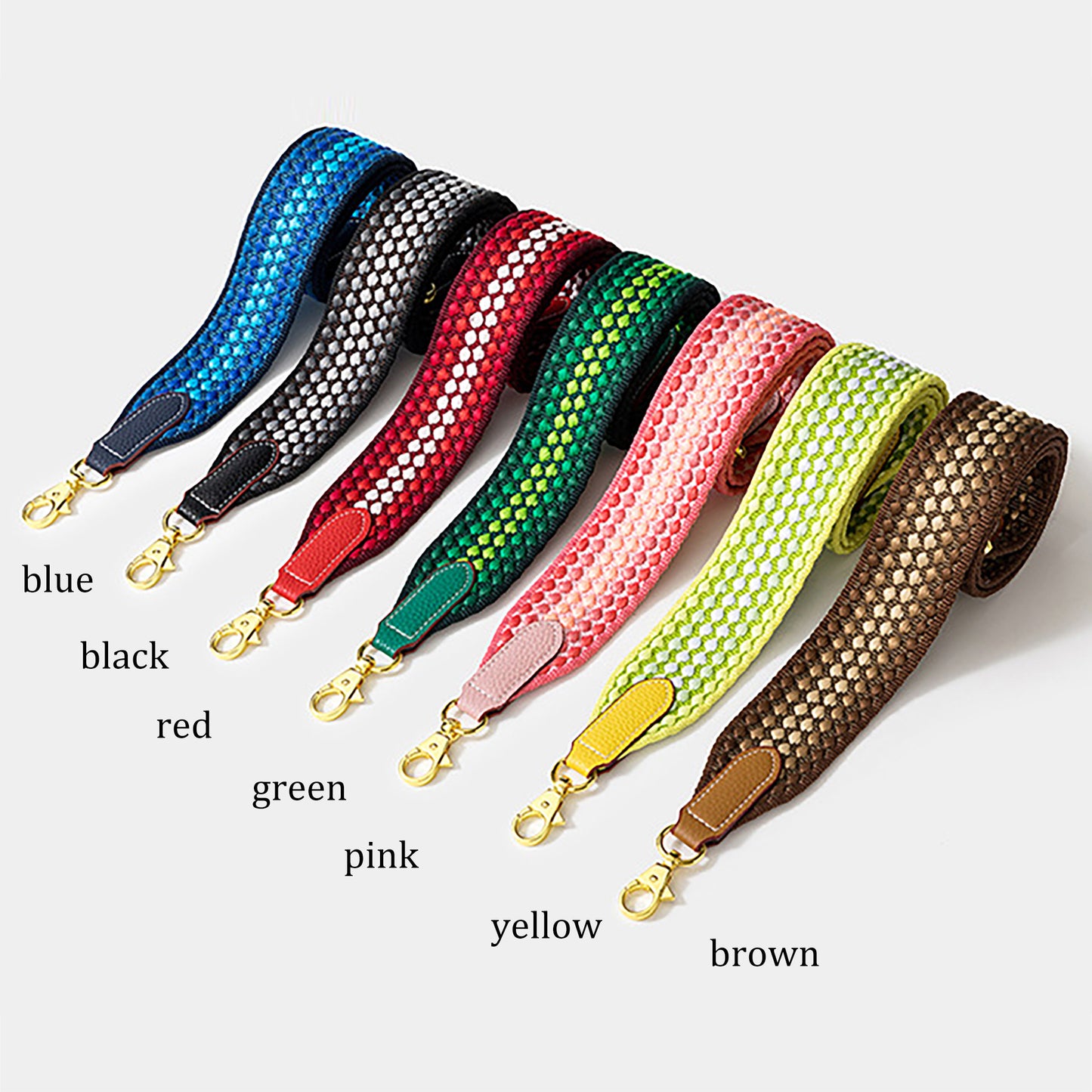 Handmade Waxed Thread Wide Shoulder Strap for Kelly & Evelyne Bags – Customizable Length, Perfect for Crossbody & Shoulder Bags