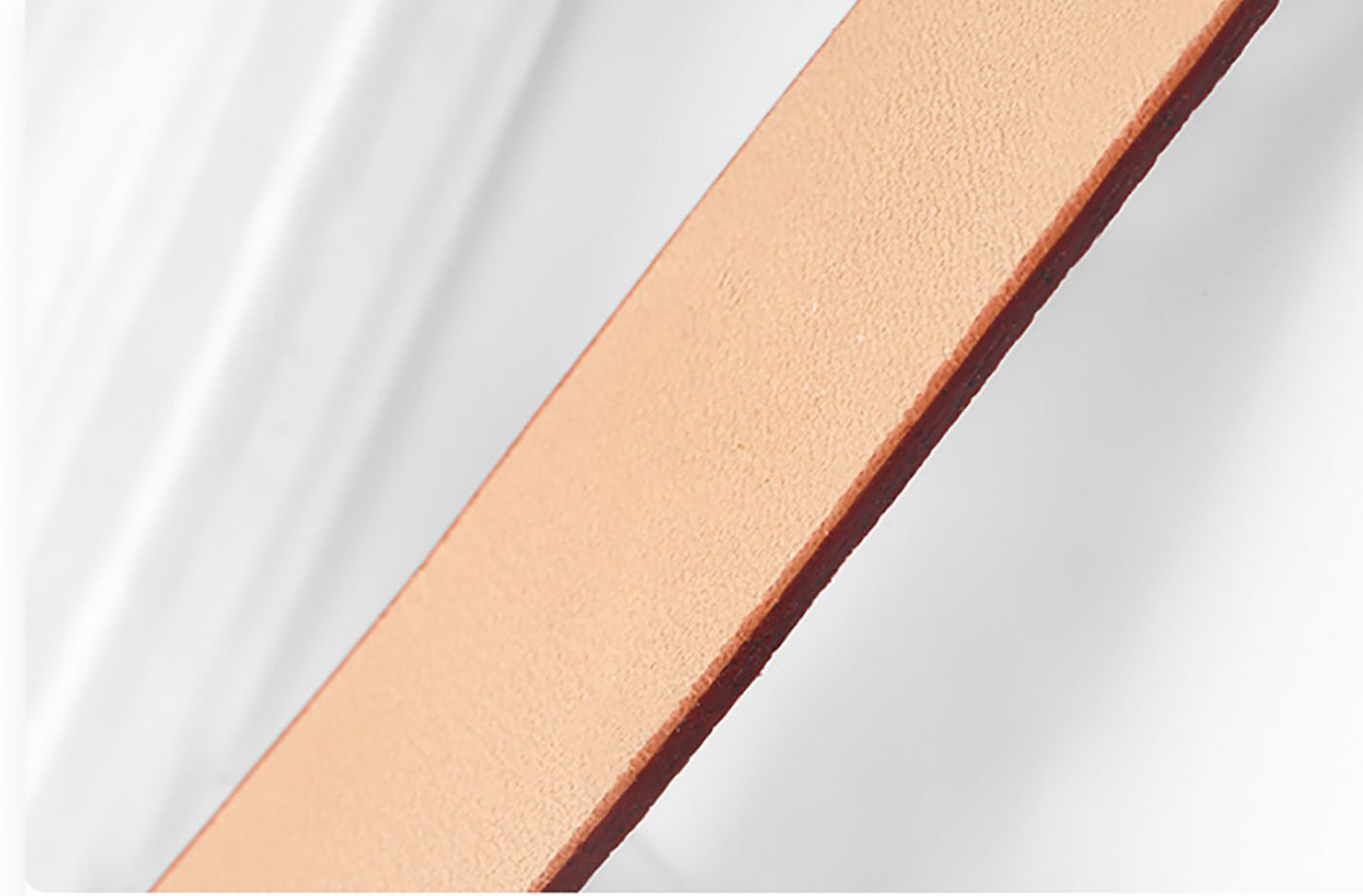 Bag strap shortening buckle, genuine leather bag accessory, strap length adjuster