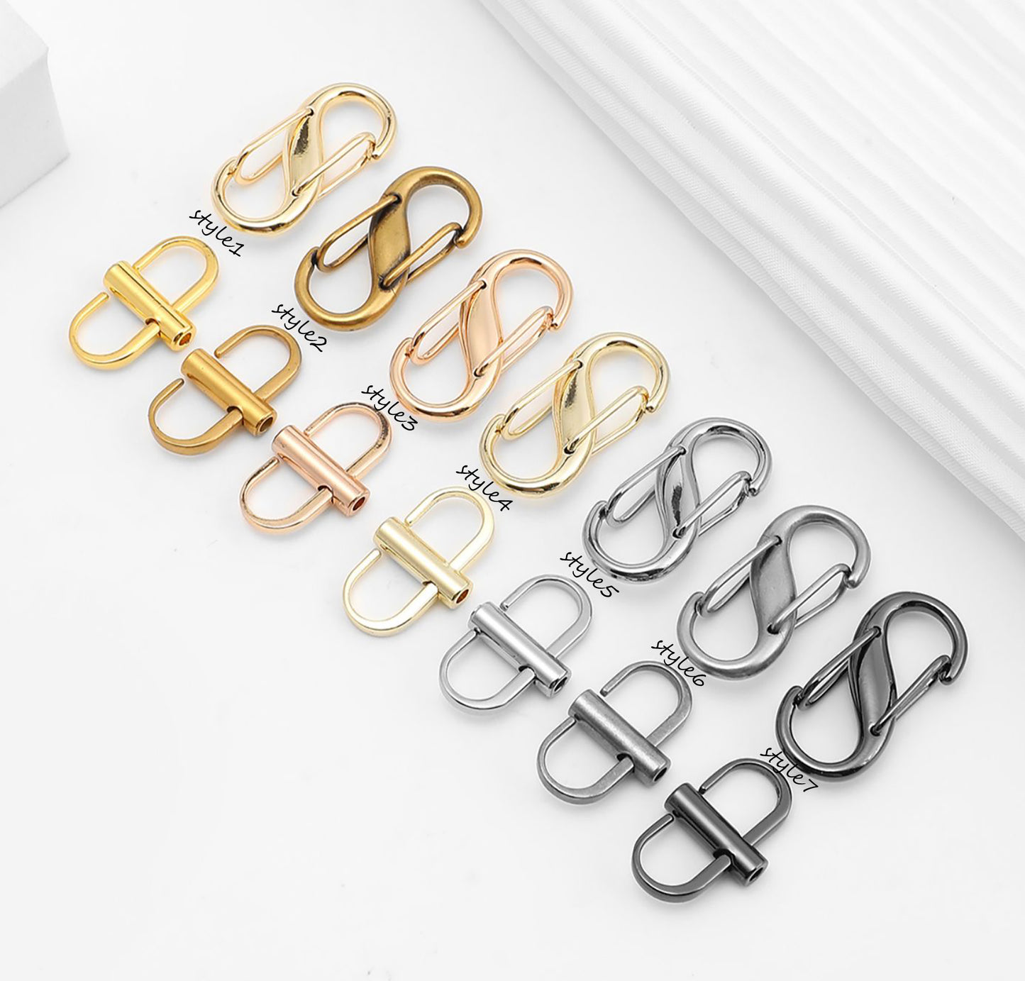 Metal Shortening Buckle, Hardware Chain Length Adjuster