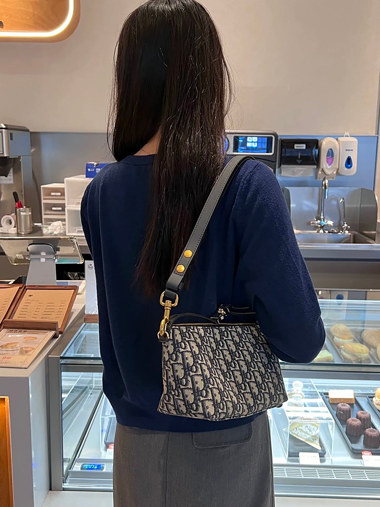 Speedy20 bag shoulder strap, underarm adjustable strap, leather replacement strap for the bag