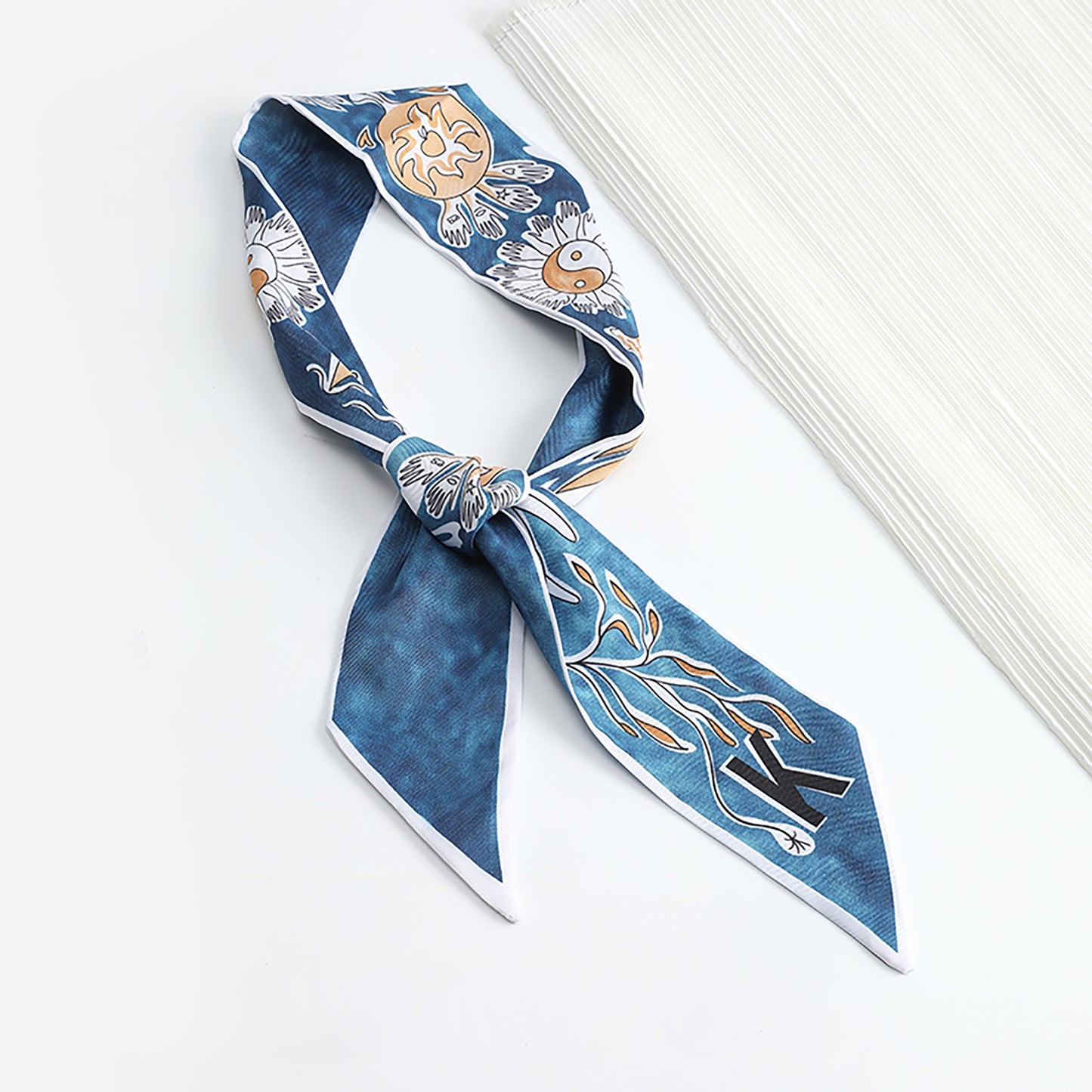 Luxury Bag Scarf Straps - Designer Silk Twilly Handles Wrap for High-End Handbags