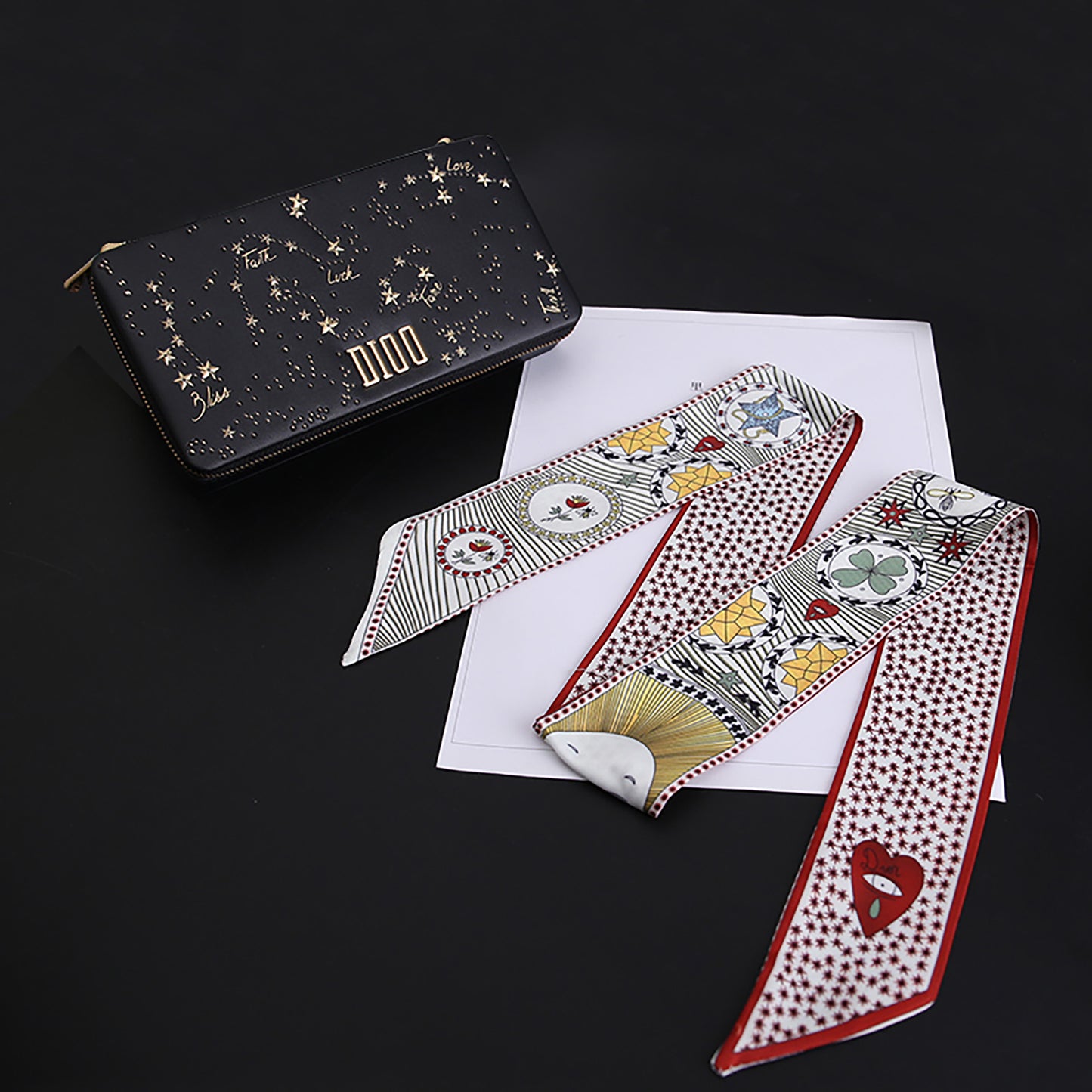 Stylish Silk Scarf for Bags, Neck, and Hats - Versatile Fashion Accessory