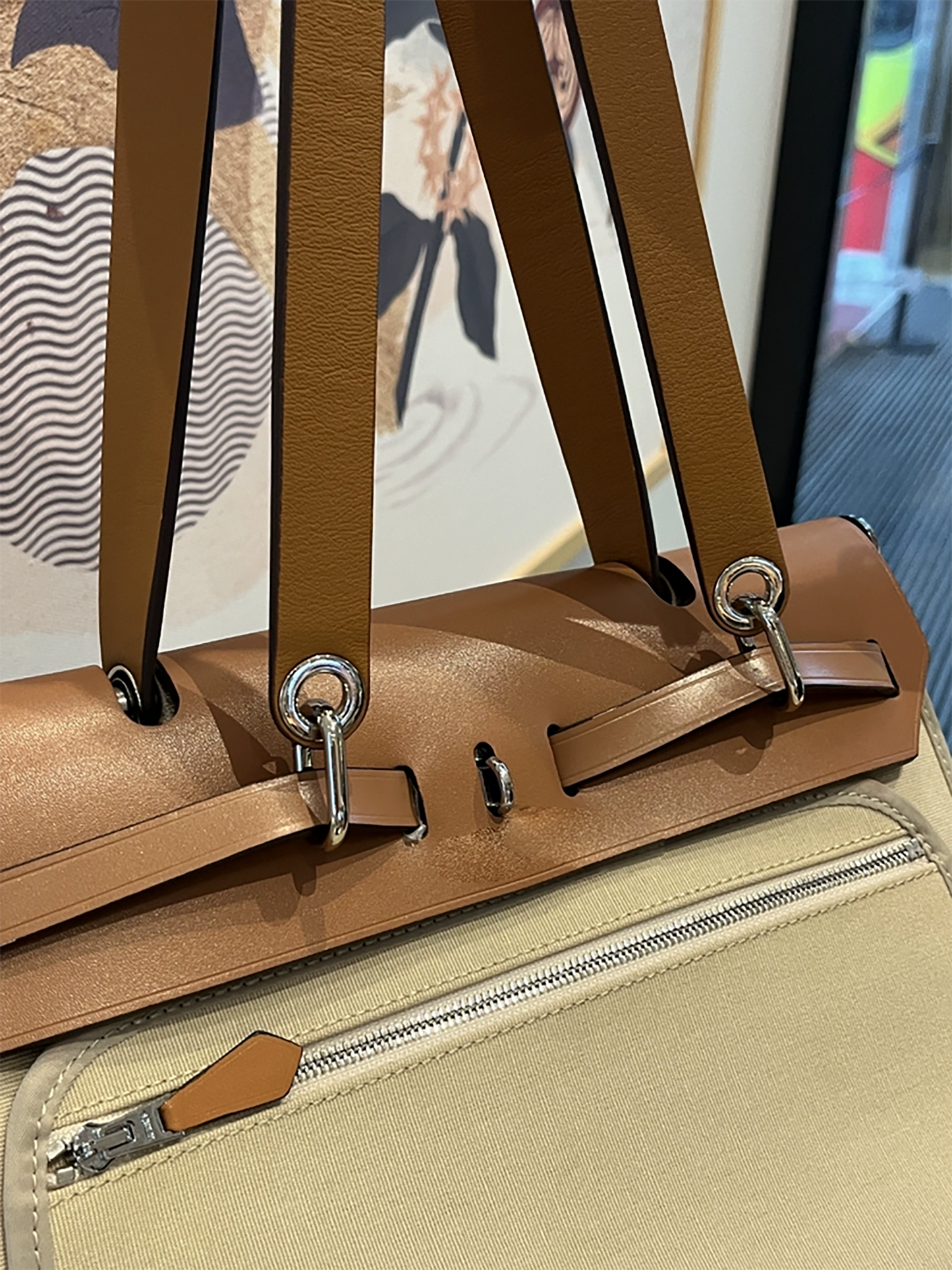 Handmade Genuine Leather Shoulder Straps for Herbag – 2cm Wide, Transform Your Bag into a Backpack, Replacement Straps