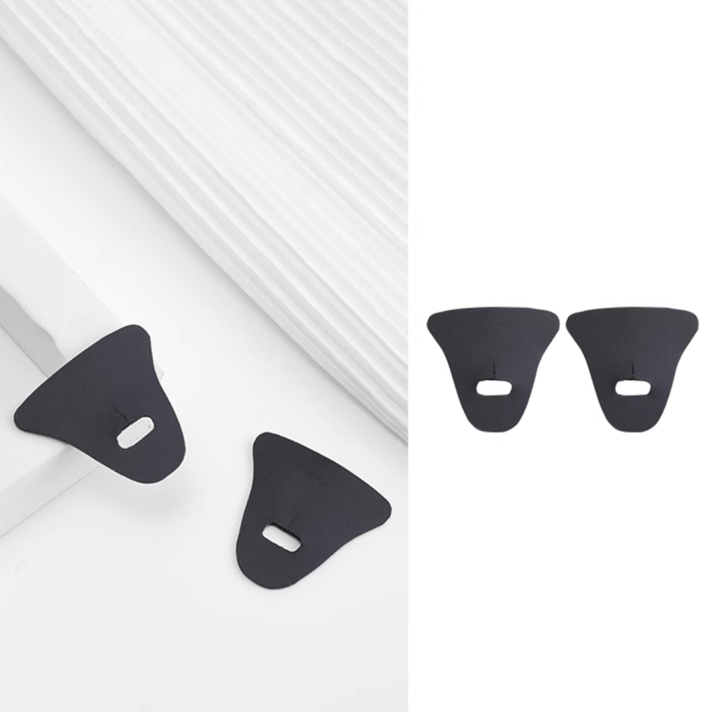 Handmade Leather Anti-Wear Pads for Saddle Bags & WOC Shoulder Strap Chains – Durable & Elastic Protection for Hardware