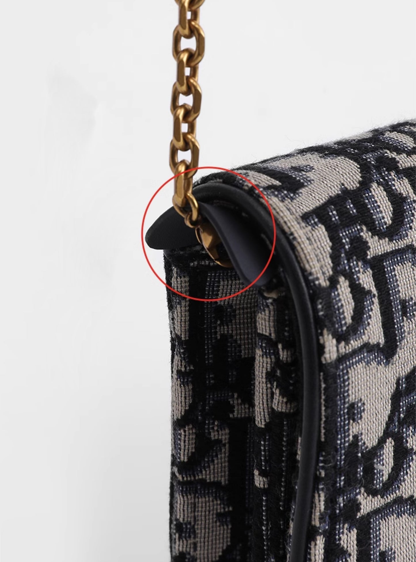 Handmade Leather Anti-Wear Pads for Saddle Bags & WOC Shoulder Strap Chains – Durable & Elastic Protection for Hardware