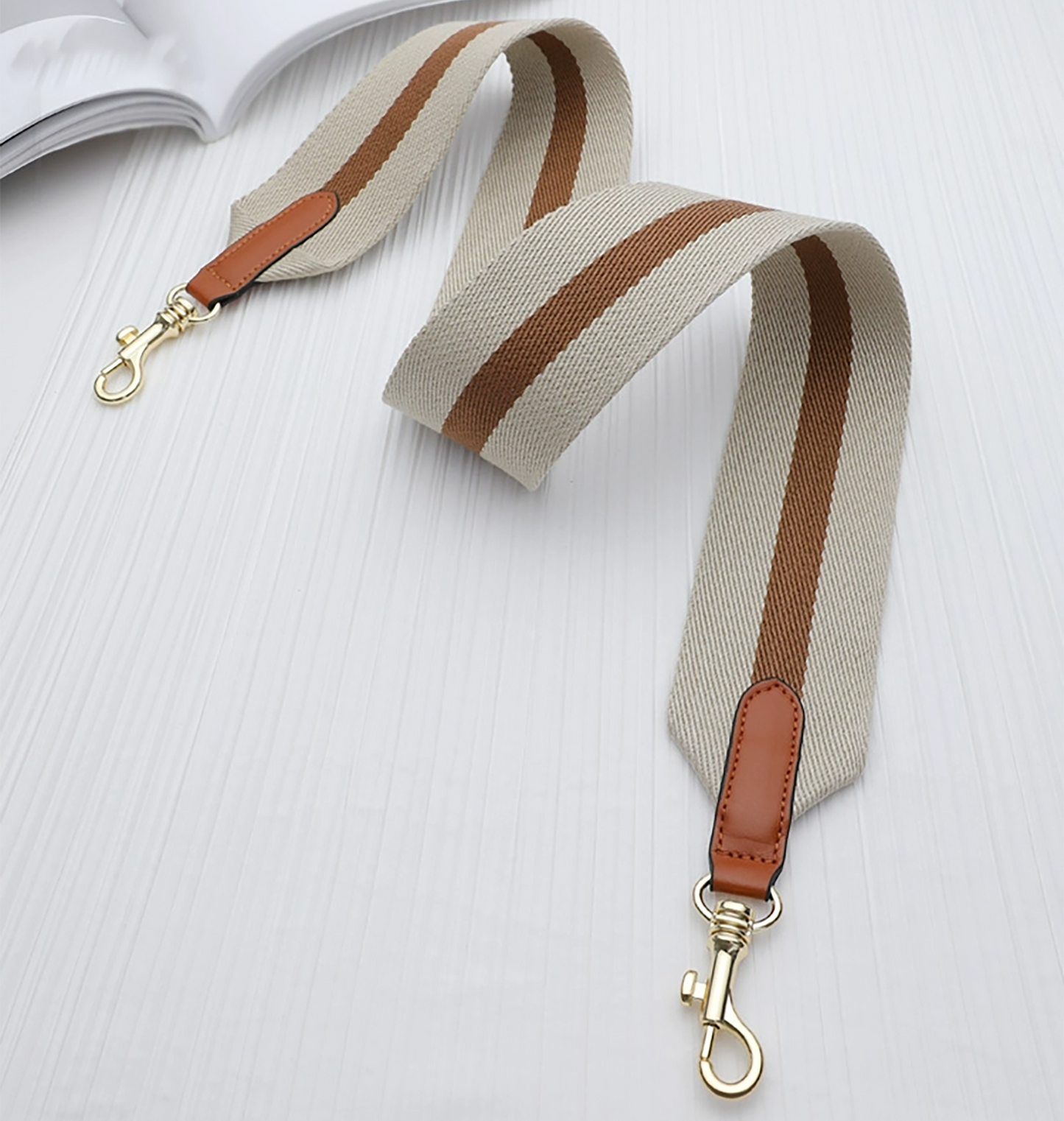 6.3cm canvas shoulder bag strap for evelyn bag, bag strap for birkin bag,crossbody strap for Kelly bag can be custom the length