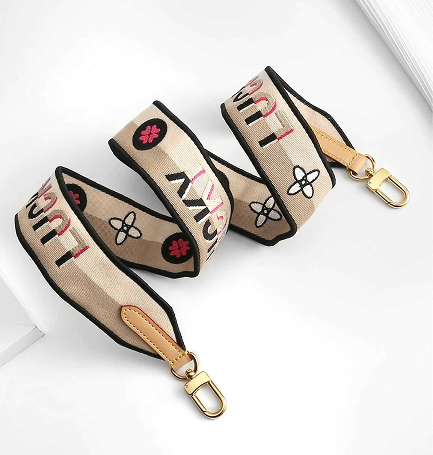 Adjustable Canvas Shoulder Strap for Speedy 20 Bag – 83-115cm Length, 4cm Width