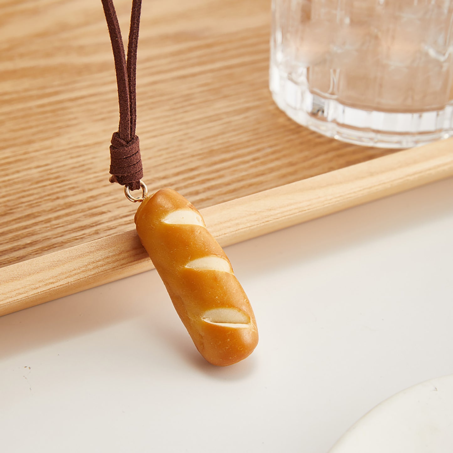 Realistic Keychain - Pretzel Bagel Bun Bread Pendant, Durable Bakery Material, Comfortable Handfeel, Perfect for Food Lovers