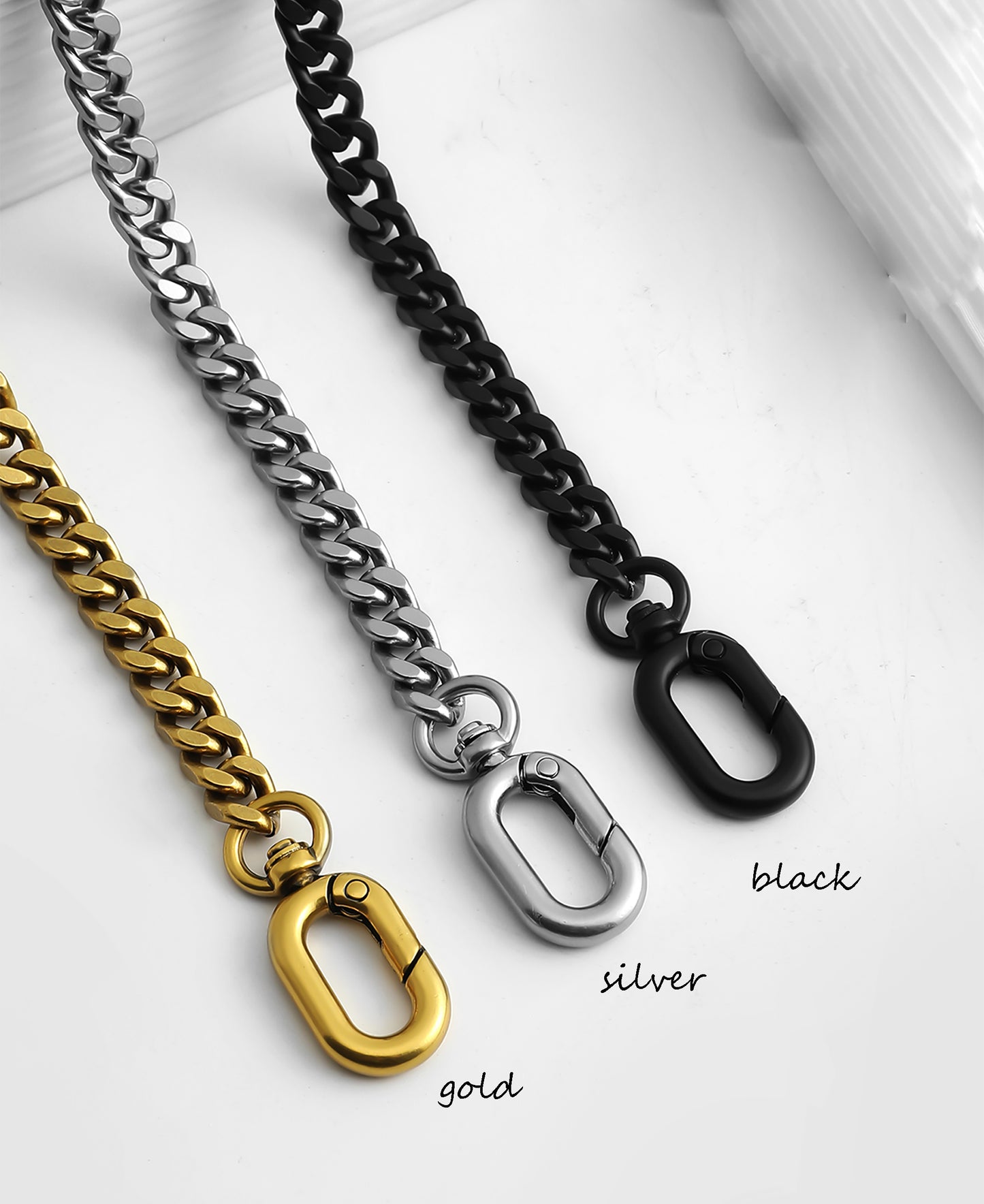 Mini Balenciaga chain, bag transformation crossbody chain accessories,Versatile metal chain