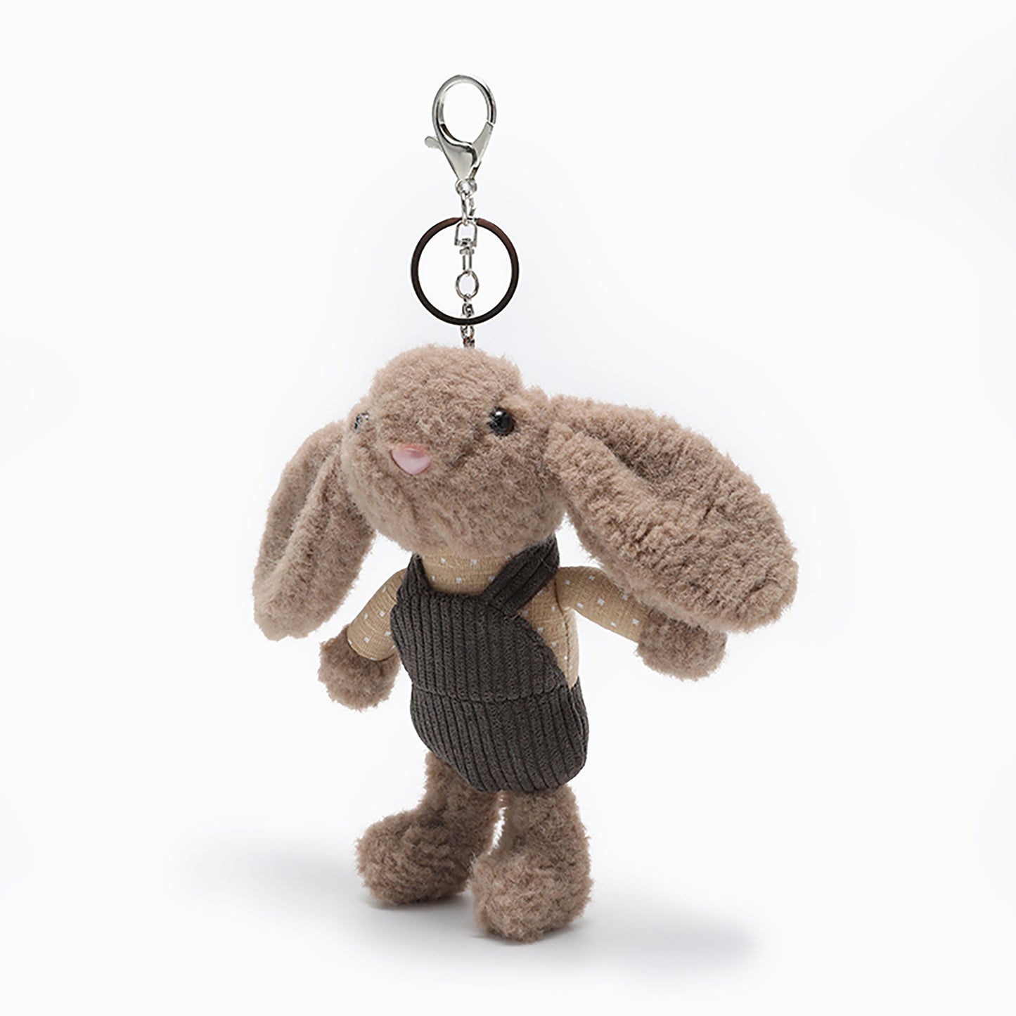 Tote Bag Pendant, Plush Rabbit Keychain, Cute Bag Charm, Stylish and High-End Plush Doll Pendant