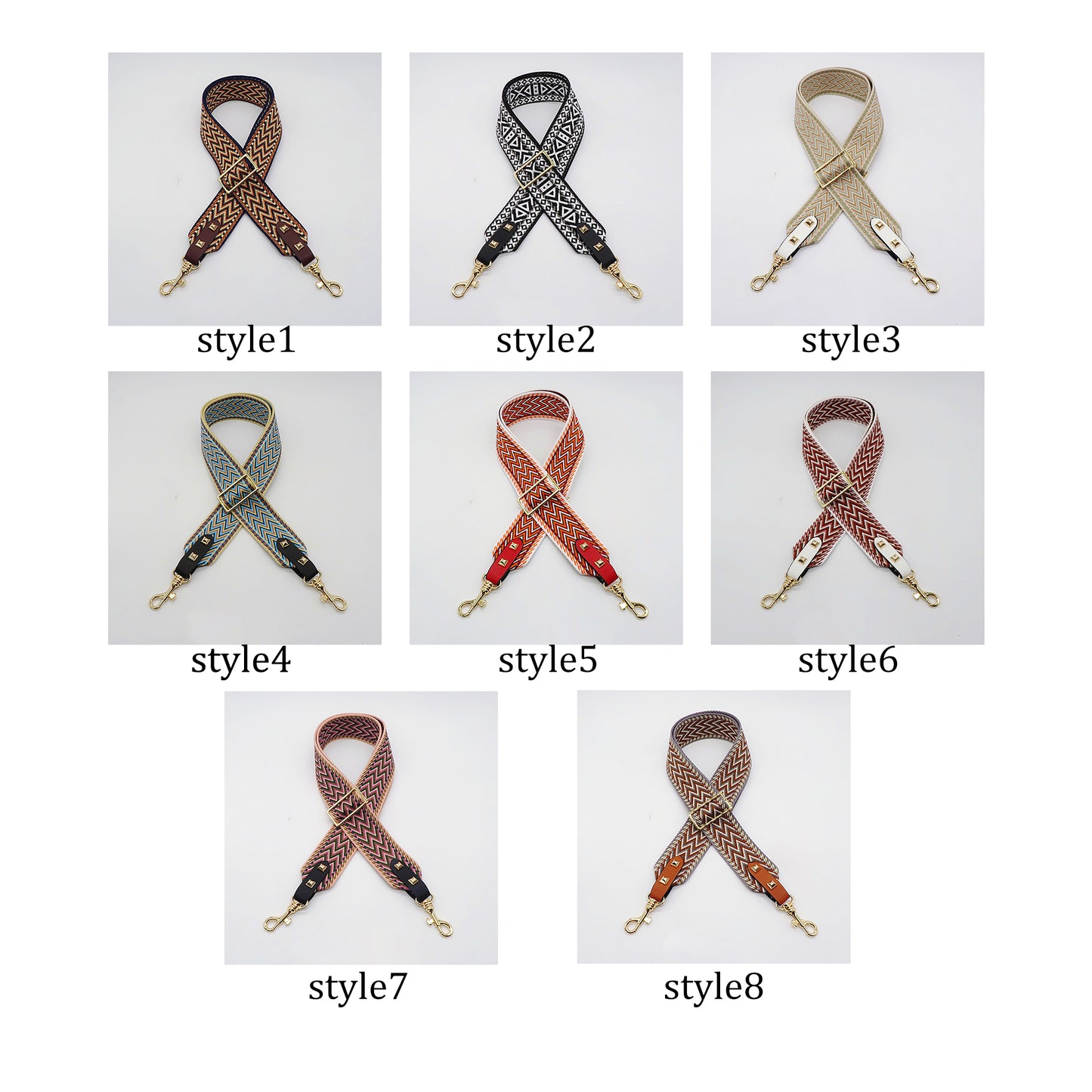 Handmade Customizable Canvas Shoulder Strap – 5cm Wide, Adjustable Length (80-120cm), Perfect for Crossbody & Shoulder Bags