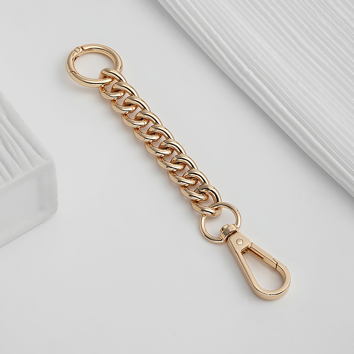 Bag Extension Chain Shoulder Strap, Extended Chain for Backpack, Underarm DIY Bag Strap, Short Chain Accessories