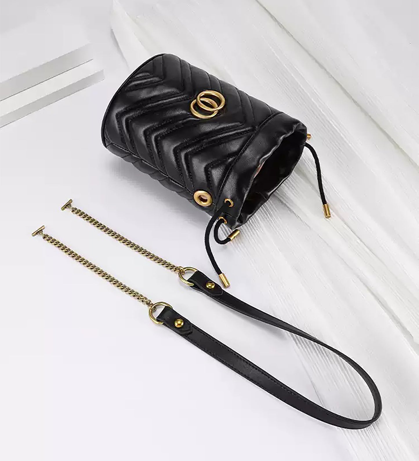 Marmont Bag Replacement Strap, Crossbody Chain Bag Shoulder Strap Makeover, Genuine Leather Underarm Bag Strap Accessory
