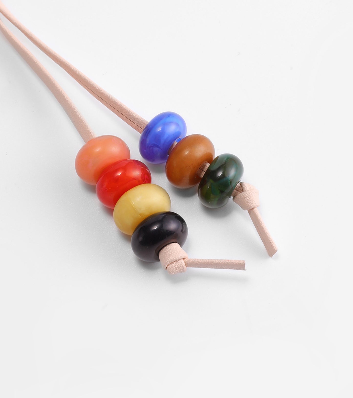 Designer Beaded Bag Charms - Handcrafted Acrylic & Pearl Purse Accessories for Luxury Handbags