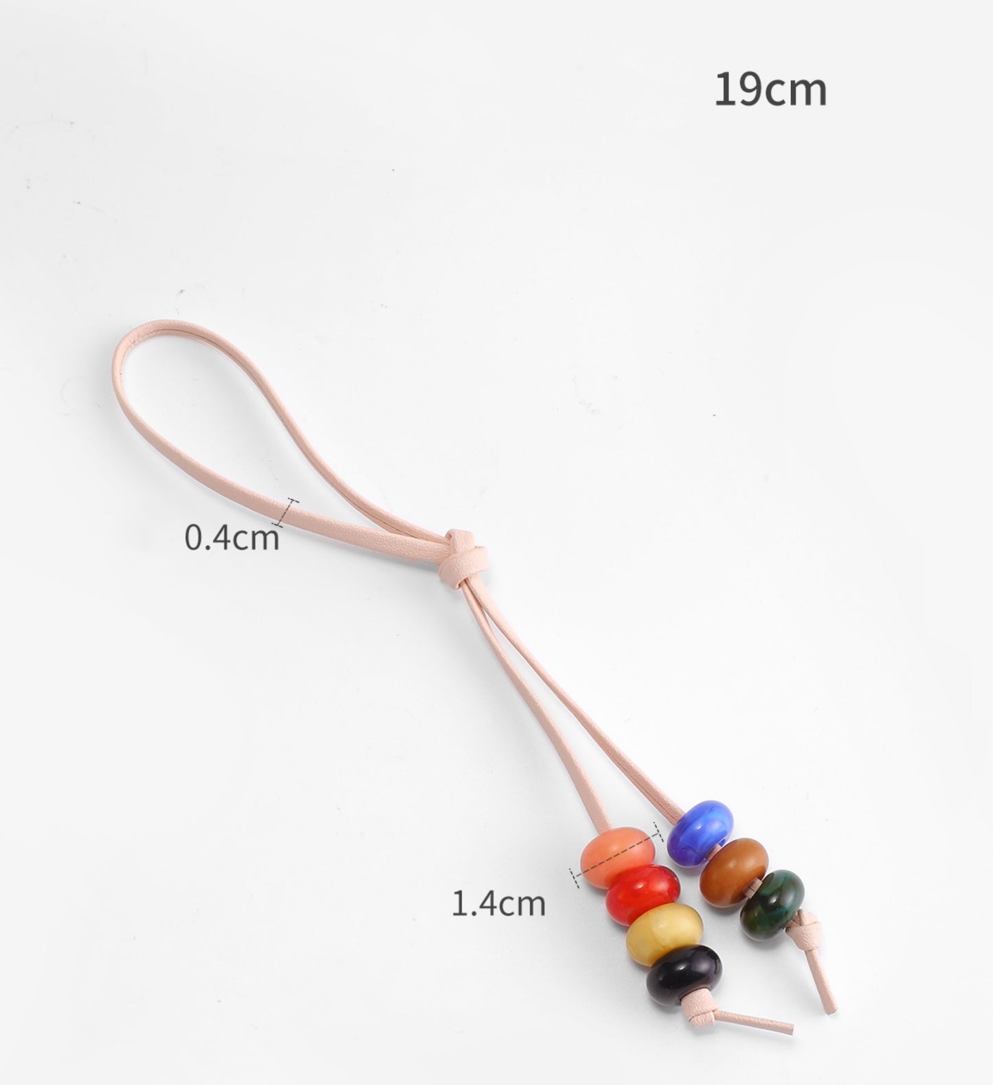 Designer Beaded Bag Charms - Handcrafted Acrylic & Pearl Purse Accessories for Luxury Handbags