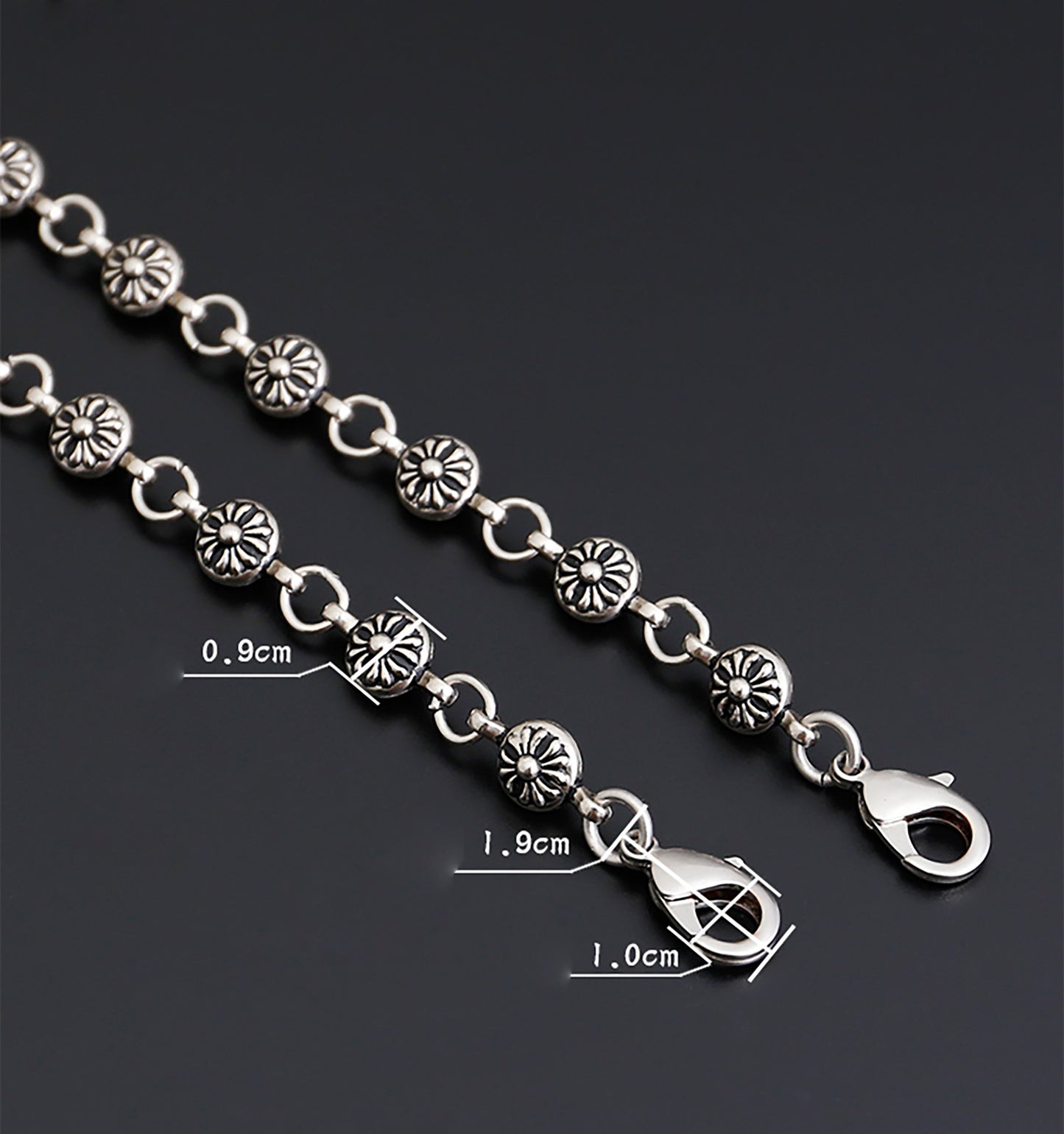 Alloy material chain accessories handbag shoulder bag with metal chain decoration bag chain accessories