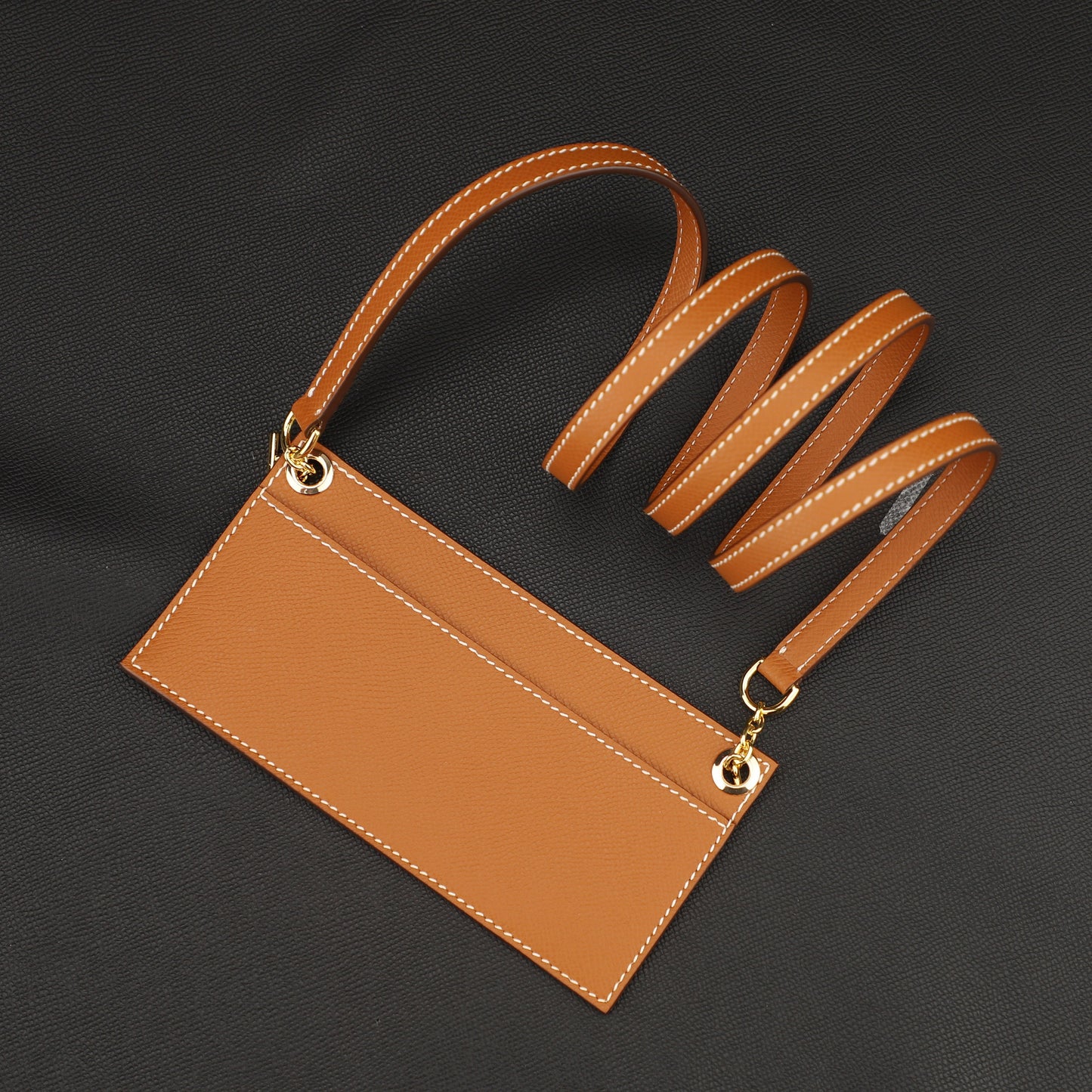 1.2cm width shoulder wallet strap with leather insert for Kelly Long wallet and constance long wallet,crossbody strap for long wallet