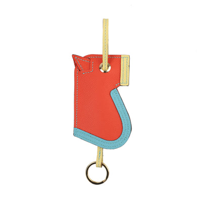 Epsom Leather Camail Key Ring