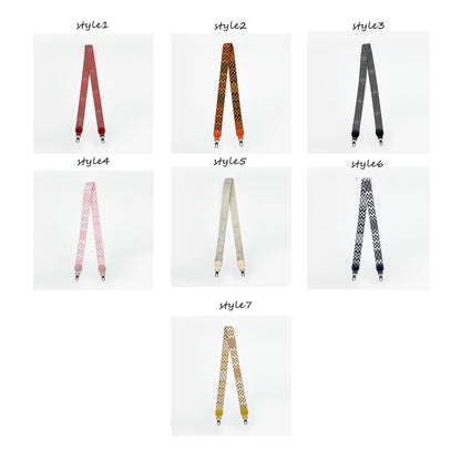 Handmade Textured Woven Shoulder Strap, Fashionable Replacement Strap for Women's Crossbody & Shoulder Bags, Customizable and Stylish