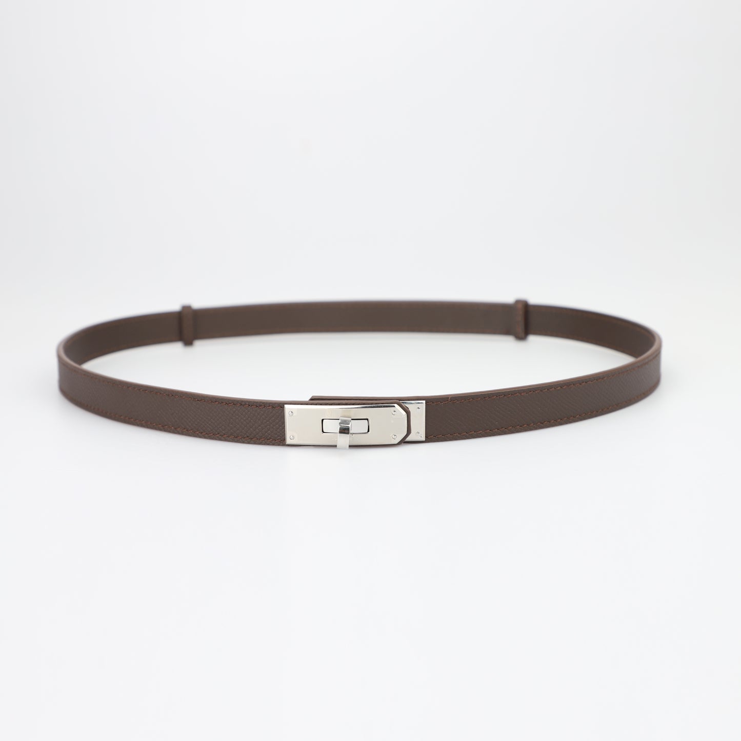 Handmade The Epsom leather kelly belt