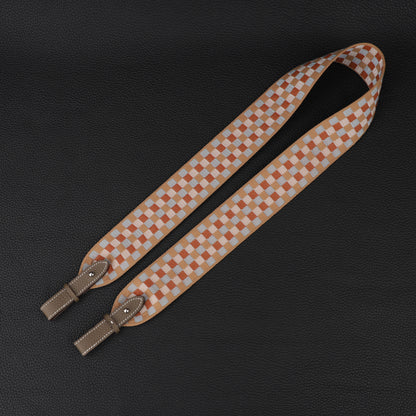 Maxi Quadrille 50 mm bag strap,Bandouliere Sangle Cavale bag strap,shoulder strap for Lindy bag,bolide bag,evelyne bag and more bags,Stylish replacement straps