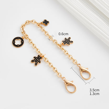 Handmade Alloy Bag Extension Chain | 0.6cm Wide, Durable Decorative Chain, Premium Craftsmanship