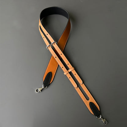 Handmade Genuine Leather Wide Adjustable Shoulder Strap for Kelly & Evelyne Bags – Crossbody & Replacement Strap
