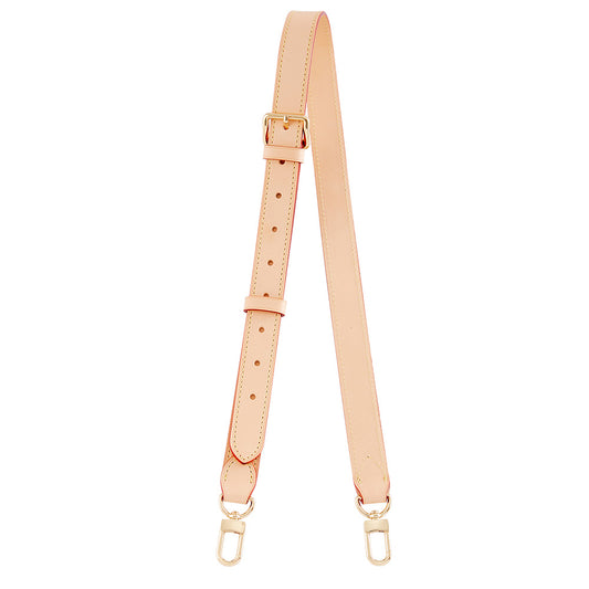 Handcrafted BANDOULIERE 2.5cm Wide Vachetta Leather Crossbody Strap for Women’s Monogram Bag – Premium, Customizable Shoulder Bag Strap
