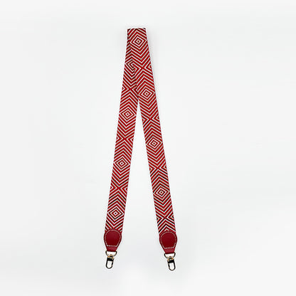 Handmade Textured Woven Shoulder Strap, Fashionable Replacement Strap for Women's Crossbody & Shoulder Bags, Customizable and Stylish