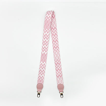 Handmade Textured Woven Shoulder Strap, Fashionable Replacement Strap for Women's Crossbody & Shoulder Bags, Customizable and Stylish
