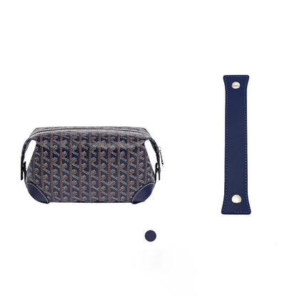 Genuine Leather Extension Handle for Bowling 25 Toiletry Bag – 3cm Width, 20cm Length
