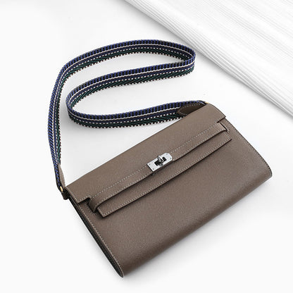 Handcrafted Canvas Shoulder Strap – Custom Fit for Kelly and Constance Wallets, Uplift Your Bag Style
