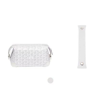 Genuine Leather Extension Handle for Bowling 25 Toiletry Bag – 3cm Width, 20cm Length