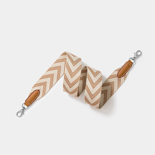Woven Wide Shoulder Strap for Kelly, Evelyne, Herbag Bags - Crossbody/Shoulder Replacement Strap for Basket Bags
