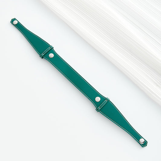 Handcrafted Genuine Leather Handle Strap for Toiletry Bags - Premium Shoulder Strap Upgrade, Handmade with Luxury Leather
