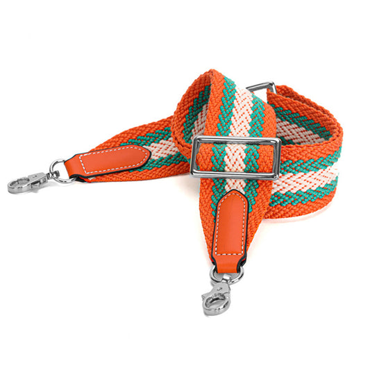Handmade Adjustable Woven Shoulder Strap - Replacement Strap for Kelly, Evelyne & Herbag Bags