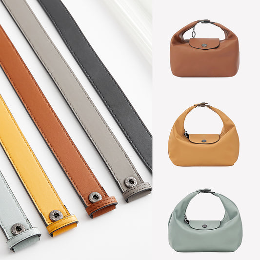 Handcrafted Genuine Leather Extra Crossbody Extension Strap - Replacement Shoulder Strap for Lunch Box Bags, Adjustable & Durable