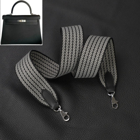 5cm Wide Canvas Shoulder Strap for Kelly & Evelyne Bags - Comfortable & Versatile, Single & Crossbody Wear