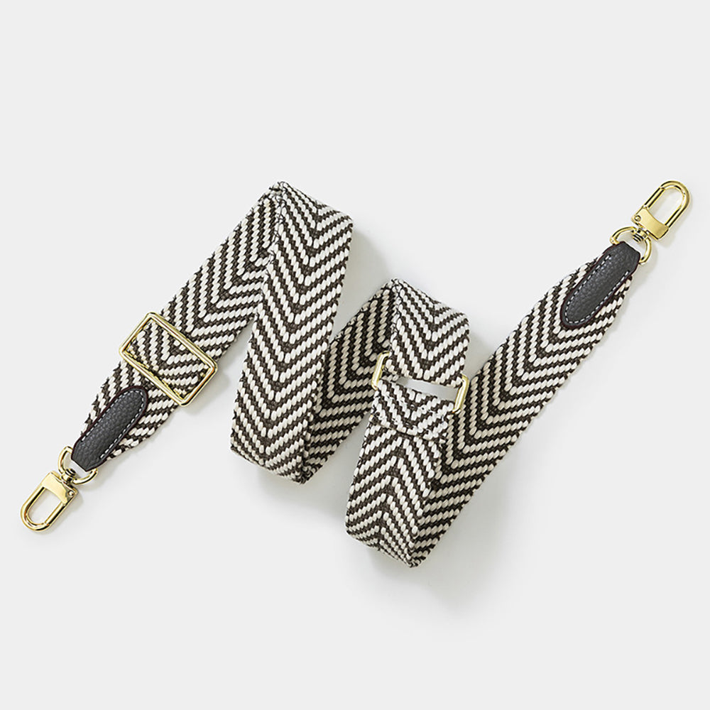 3.8cm Vintage Boho Adjustable Colorful Woven Bag Strap – Versatile & Stylish Backpack Replacement Strap