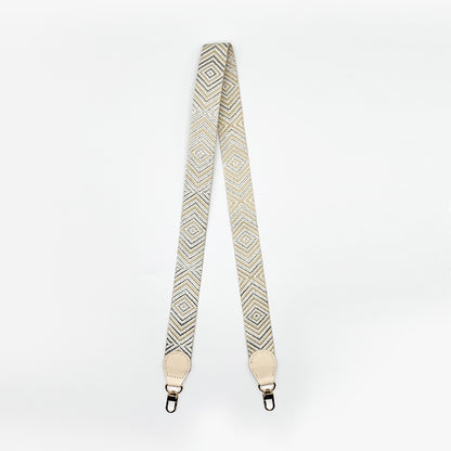Handmade Textured Woven Shoulder Strap, Fashionable Replacement Strap for Women's Crossbody & Shoulder Bags, Customizable and Stylish