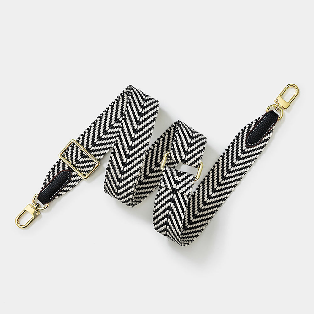 3.8cm Vintage Boho Adjustable Colorful Woven Bag Strap – Versatile & Stylish Backpack Replacement Strap