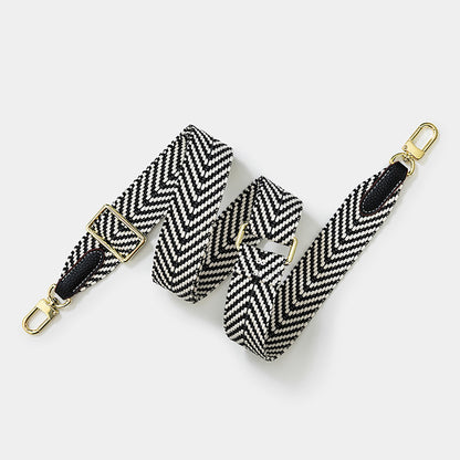 3.8cm Vintage Boho Adjustable Colorful Woven Bag Strap – Versatile & Stylish Backpack Replacement Strap