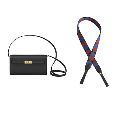 Handcrafted Canvas Shoulder Strap – Custom Fit for Kelly and Constance Wallets, Uplift Your Bag Style