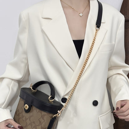 Luxury Kay20 Bag Strap Accessory – Leather Belt with Chain Link Design, Exquisite Craftsmanship, Premium and Stylish Replacement Strap