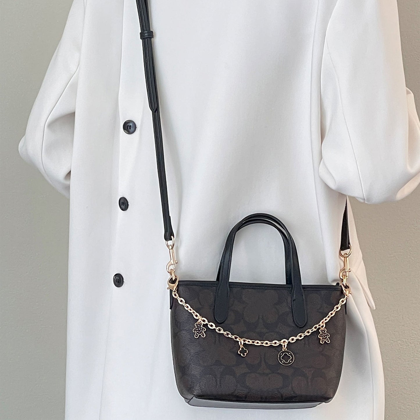 Handmade Alloy Bag Extension Chain | 0.6cm Wide, Durable Decorative Chain, Premium Craftsmanship
