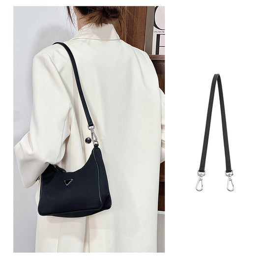 Handcrafted Leather Underarm Bag Strap - 3-in-1 Replacement Shoulder Strap for Crossbody & Handbags