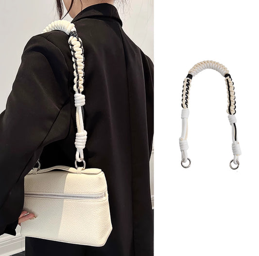 Woven Shoulder Strap & Handle for Loro Piana Bags – Versatile Handbag Accessory, Perfect for Crossbody, Shoulder, and Tote Use